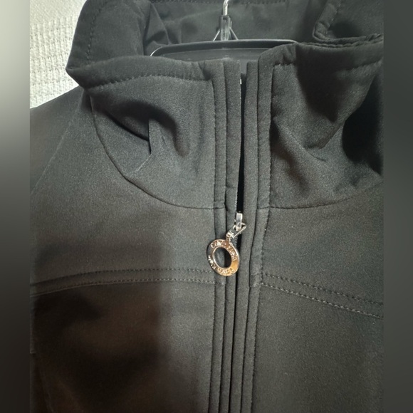 Calvin Klein Black Belted Trench Coat - Picture 11 of 15